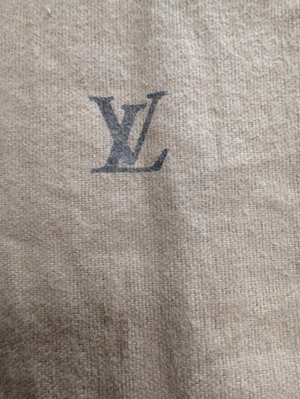 Authentic Louis Vuitton Tan Cotton Dust Bag – Luxury Handbag Storage Pouch